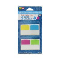 Redi-Tag® Write-On Self-Stick Index Tabs, 1 1/16 Inch, 4 Colors